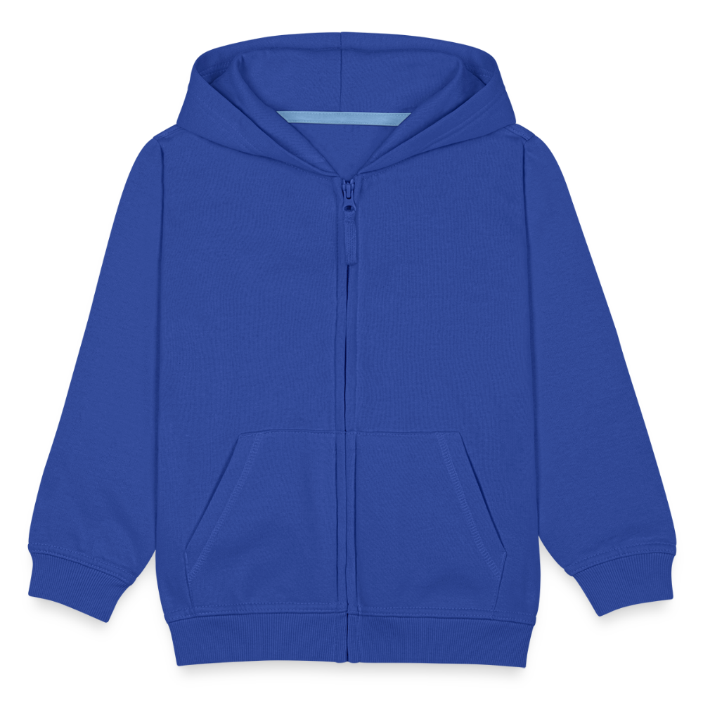 Kinder Premium Kapuzenjacke - Hello world - Royalblau