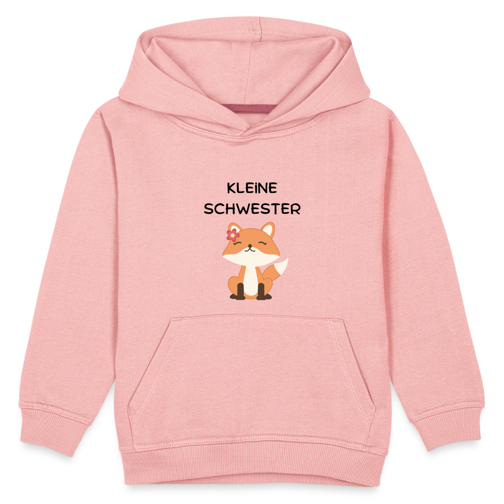 Kinder Premium Hoodie - Kleine Schwester Fuchs - Kristallrosa