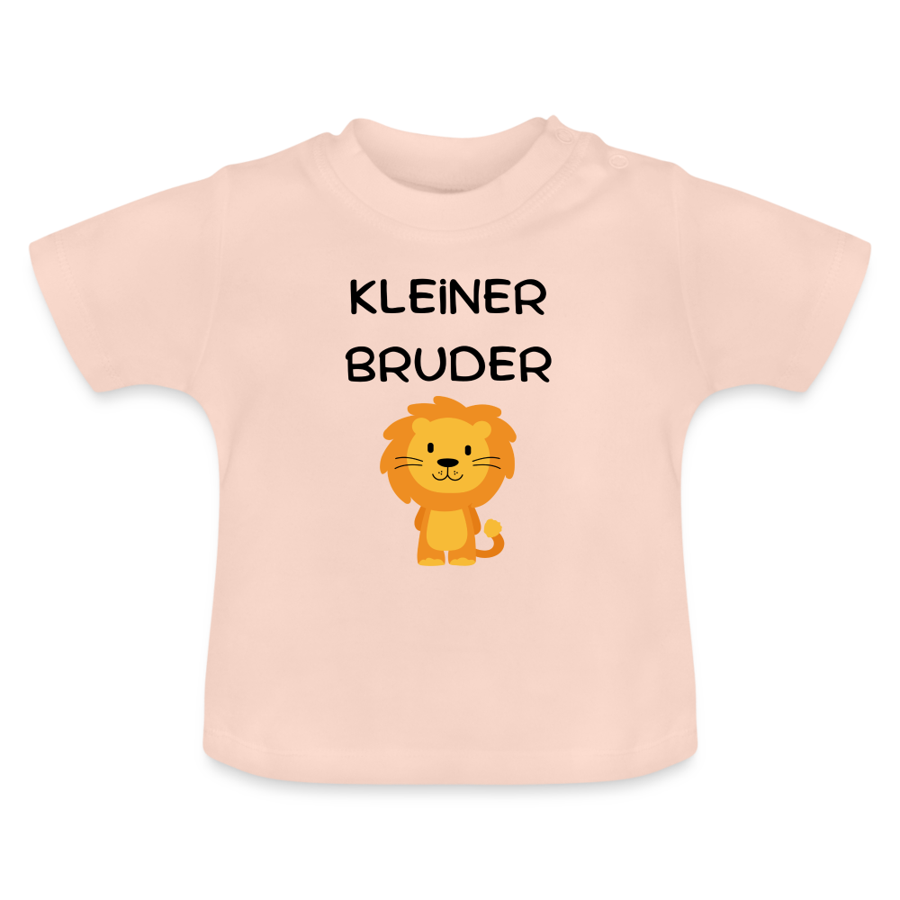 Baby T-Shirt - Kleiner Bruder Löwe - Kristallrosa