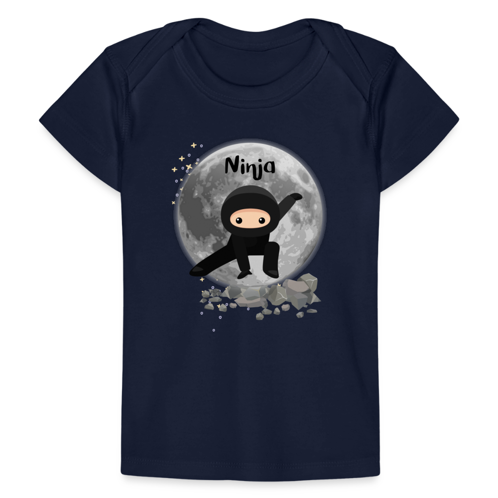 Baby Bio-T-Shirt - Ninja - Dunkelnavy