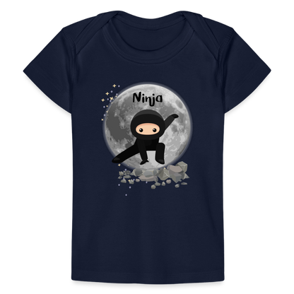 Baby Bio-T-Shirt - Ninja - Dunkelnavy