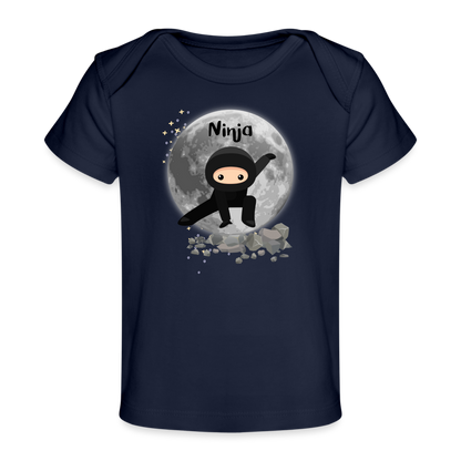 Baby Bio-T-Shirt - Ninja - Dunkelnavy