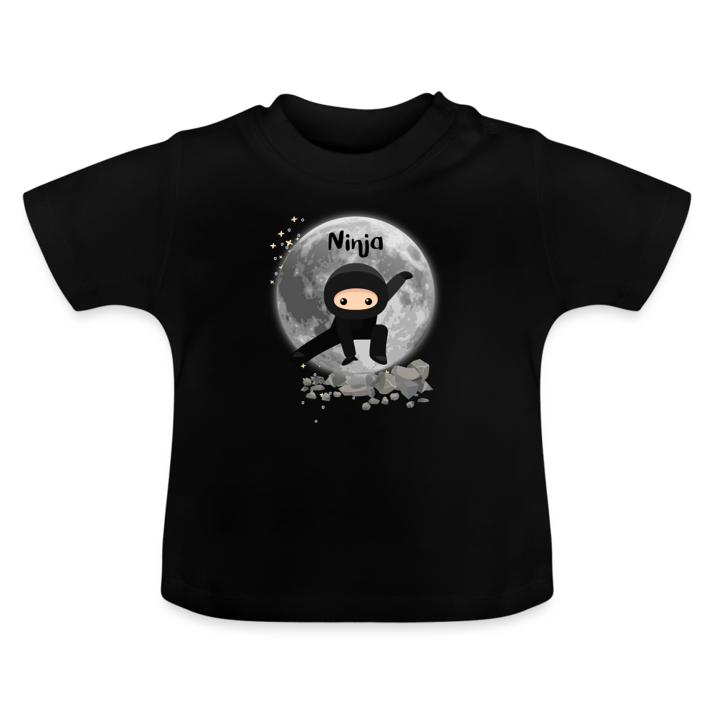 Baby T-Shirt - Ninja - Schwarz