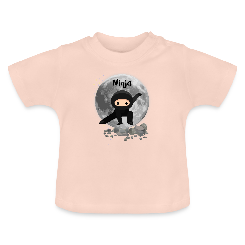 Baby T-Shirt - Ninja - Kristallrosa