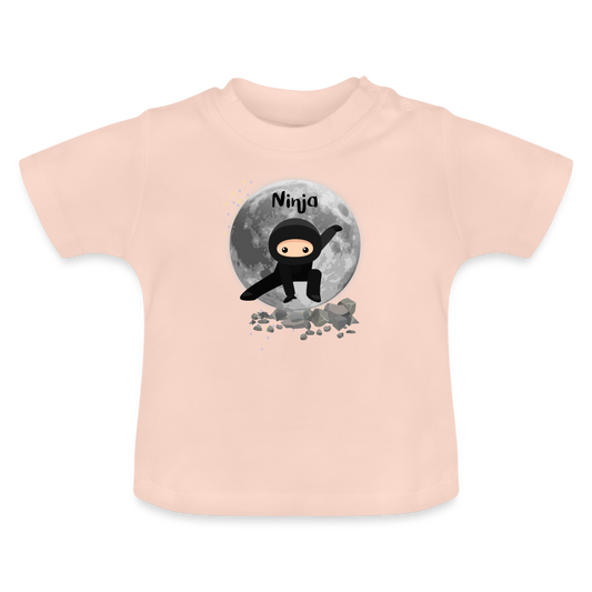 Baby T-Shirt - Ninja - Kristallrosa