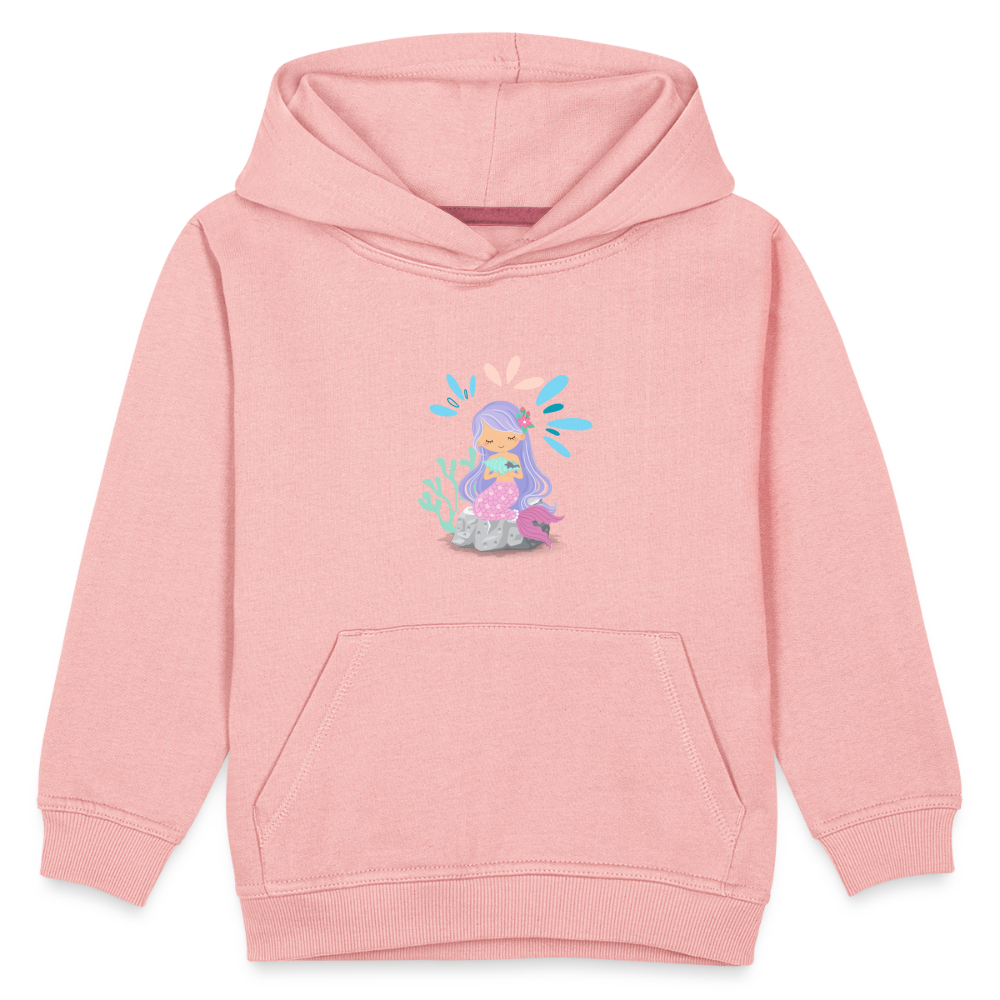 Kinder Premium Hoodie - Meerjungfrau - Kristallrosa