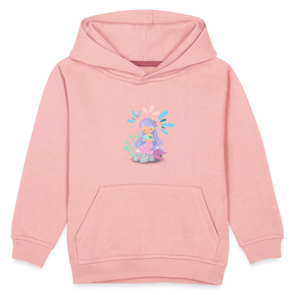 Kinder Premium Hoodie - Meerjungfrau - Kristallrosa