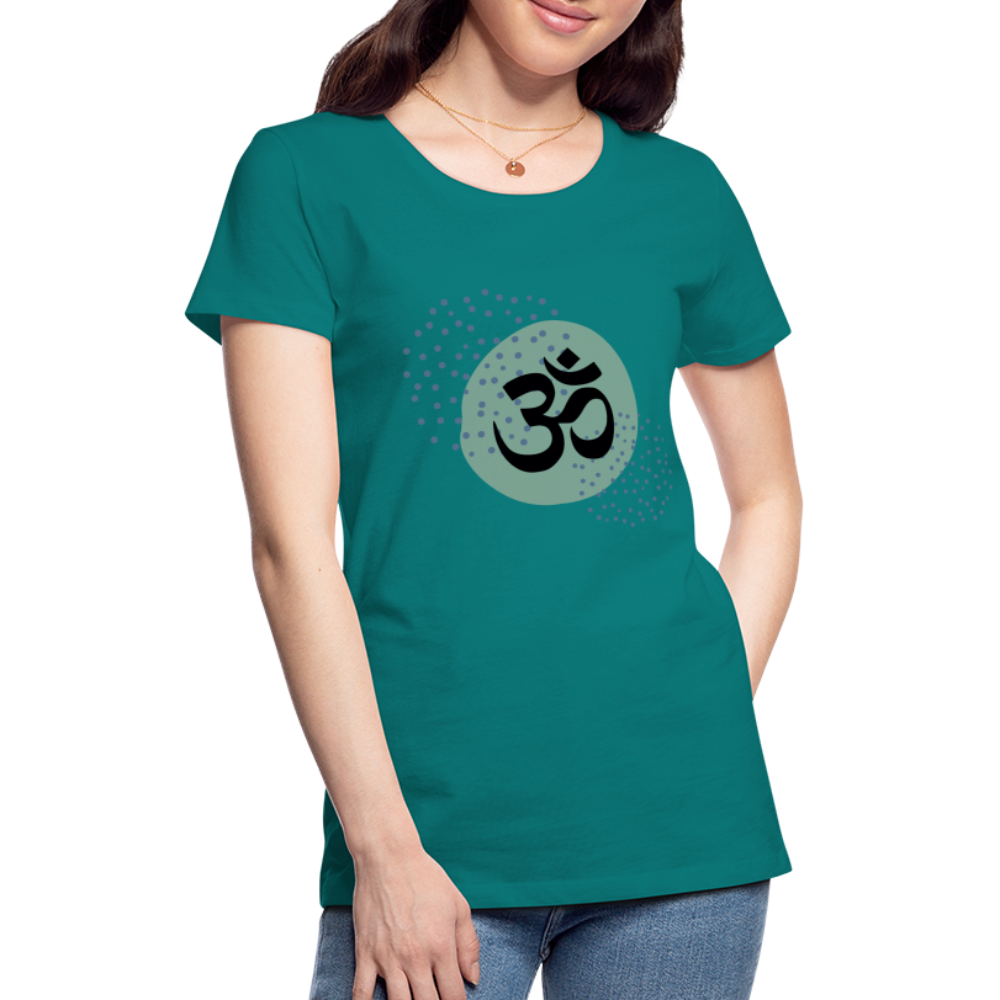 Frauen Premium T-Shirt - Om - Divablau