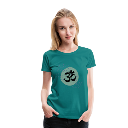 Frauen Premium T-Shirt - Om - Divablau