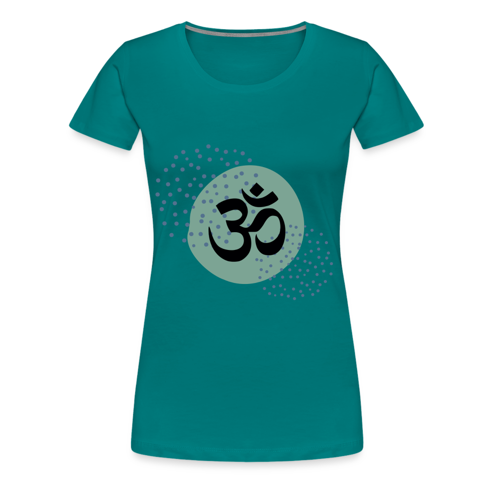 Frauen Premium T-Shirt - Om - Divablau