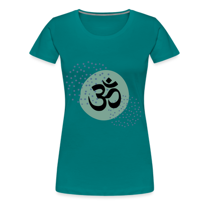 Frauen Premium T-Shirt - Om - Divablau