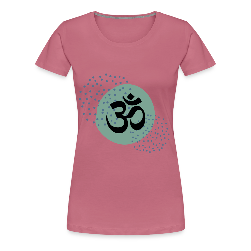 Frauen Premium T-Shirt - Om - Malve