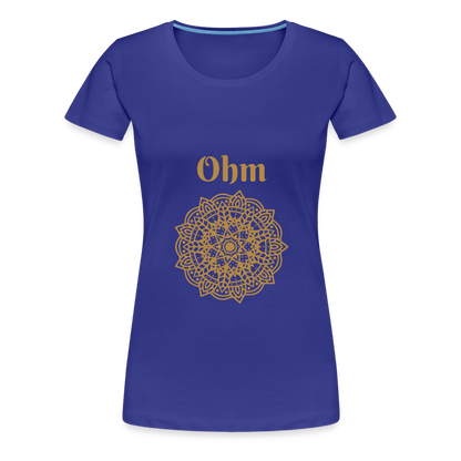 Frauen Premium T-Shirt - Ohm - Königsblau