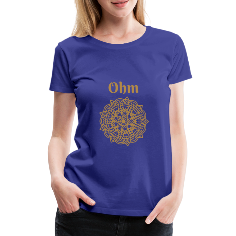 Frauen Premium T-Shirt - Ohm - Königsblau