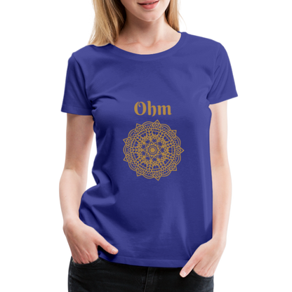 Frauen Premium T-Shirt - Ohm - Königsblau