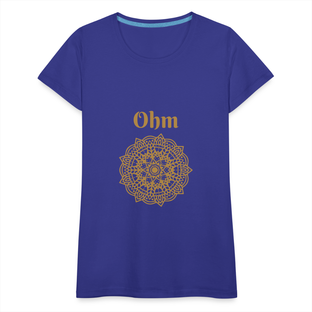 Frauen Premium T-Shirt - Ohm - Königsblau