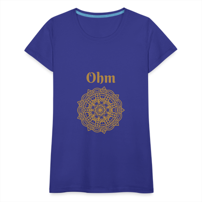 Frauen Premium T-Shirt - Ohm - Königsblau