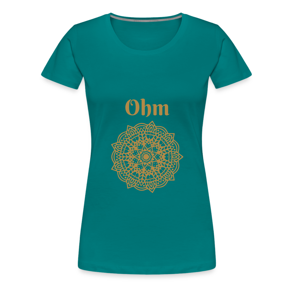 Frauen Premium T-Shirt - Ohm - Divablau