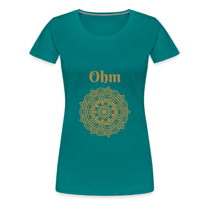 Frauen Premium T-Shirt - Ohm - Divablau