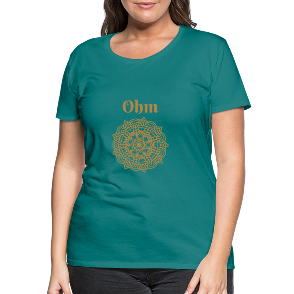 Frauen Premium T-Shirt - Ohm - Divablau