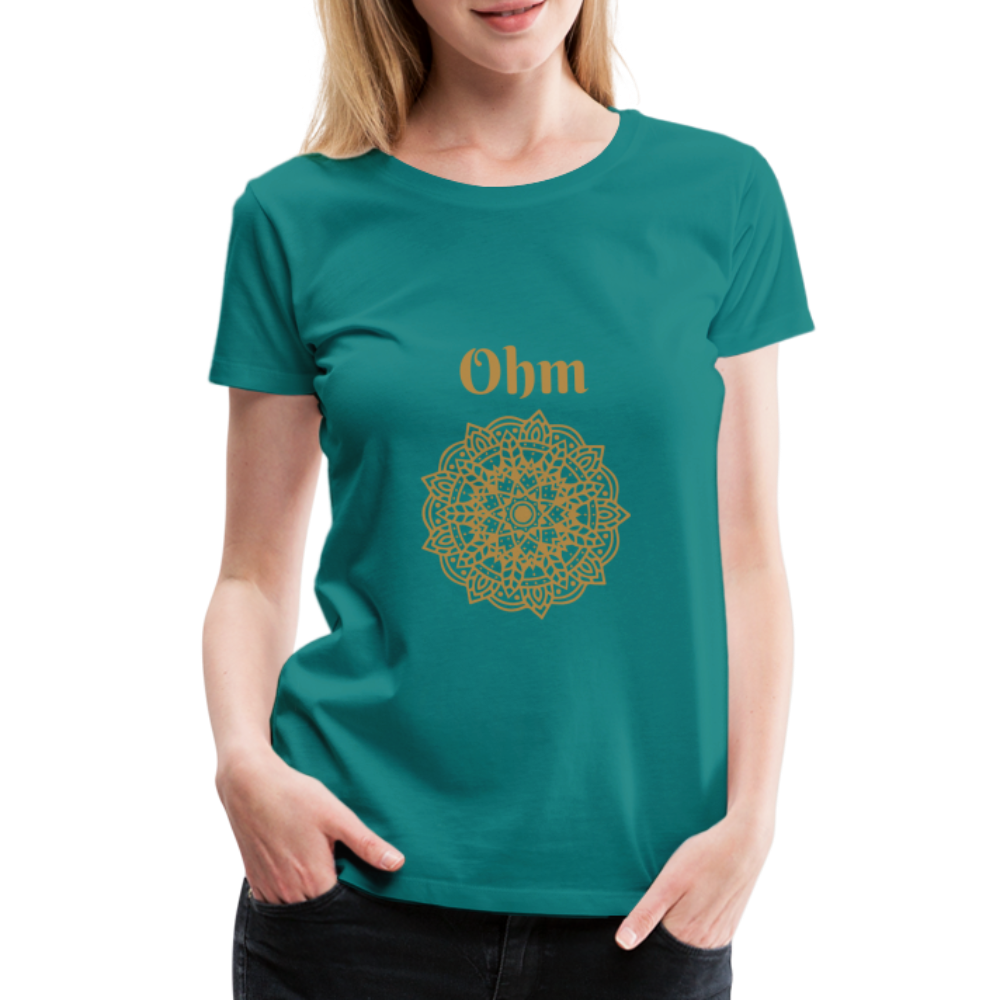 Frauen Premium T-Shirt - Ohm - Divablau