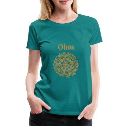 Frauen Premium T-Shirt - Ohm - Divablau