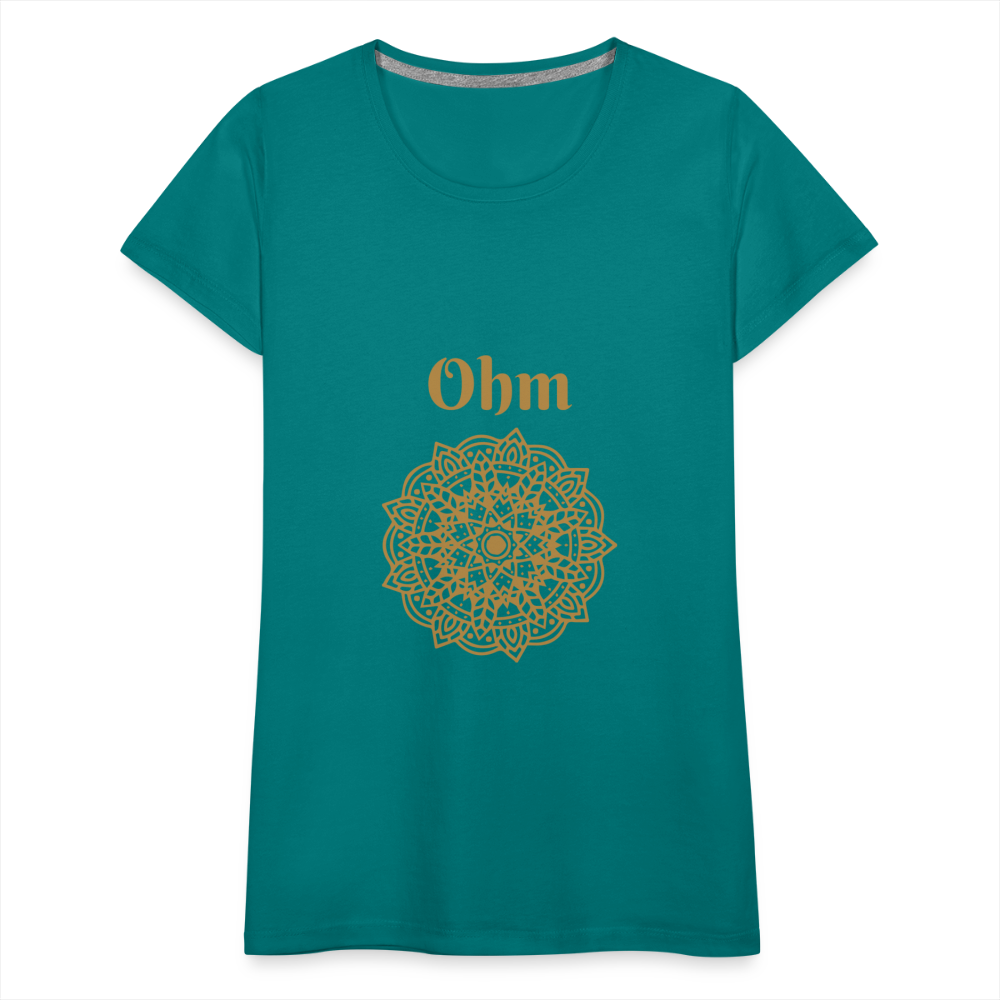 Frauen Premium T-Shirt - Ohm - Divablau