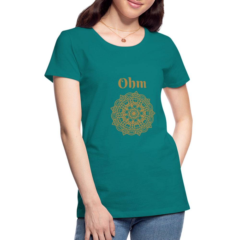 Frauen Premium T-Shirt - Ohm - Divablau