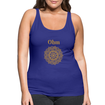 Frauen Premium Tank Top - Ohm - Königsblau