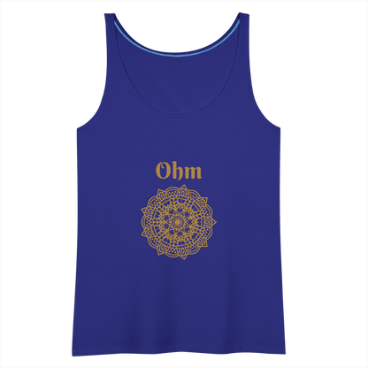 Frauen Premium Tank Top - Ohm - Königsblau