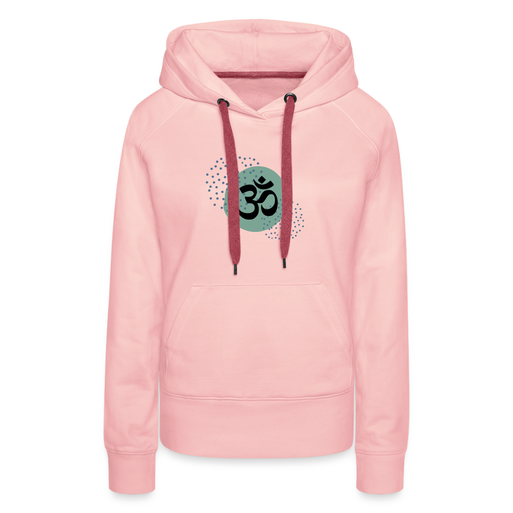 Frauen Premium Hoodie - Om - Kristallrosa