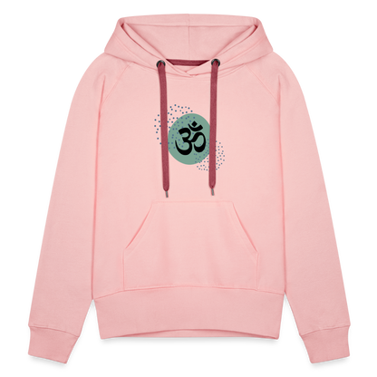 Frauen Premium Hoodie - Om - Kristallrosa