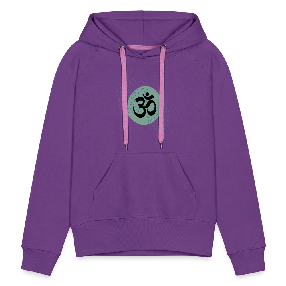 Frauen Premium Hoodie - Om - Purple