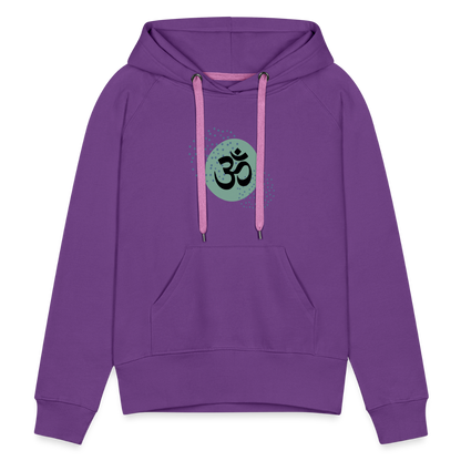 Frauen Premium Hoodie - Om - Purple