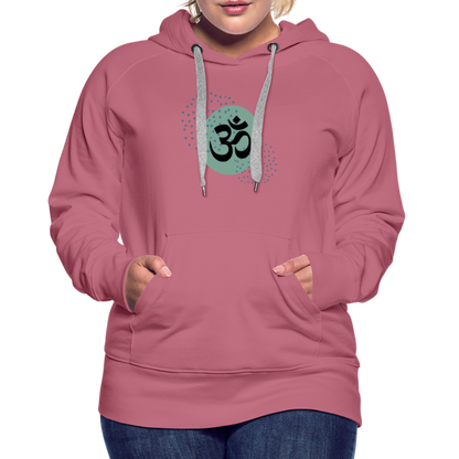 Frauen Premium Hoodie - Om - Malve