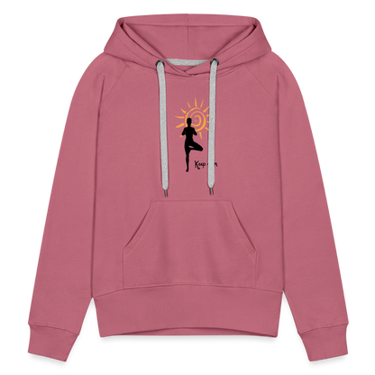 Frauen Premium Hoodie - Keep calm - Malve