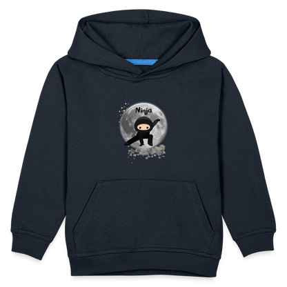 Kinder Premium Hoodie - Ninja Mond - Navy