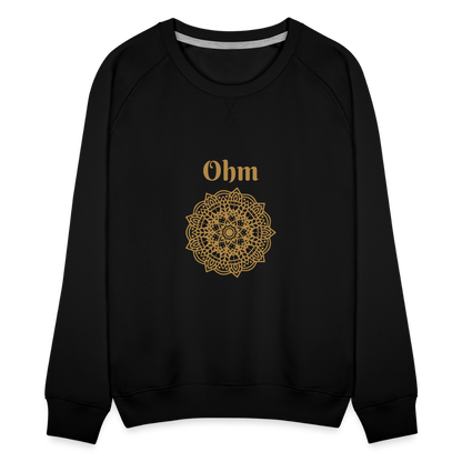 Frauen Premium Pullover - Ohm - Schwarz