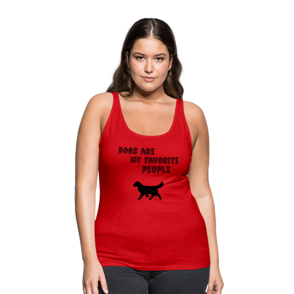 Frauen Premium Tank Top - Rot