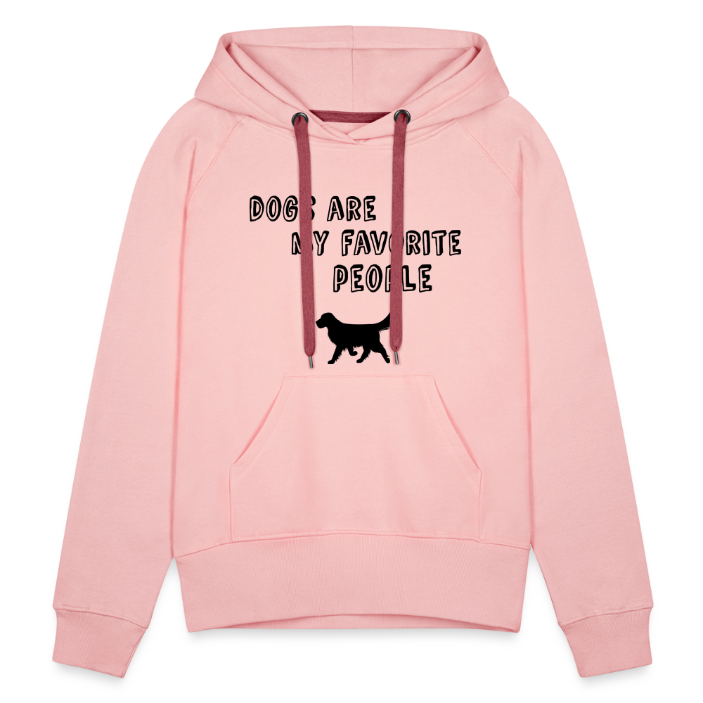 Frauen Premium Hoodie - Favorite Dog - Kristallrosa