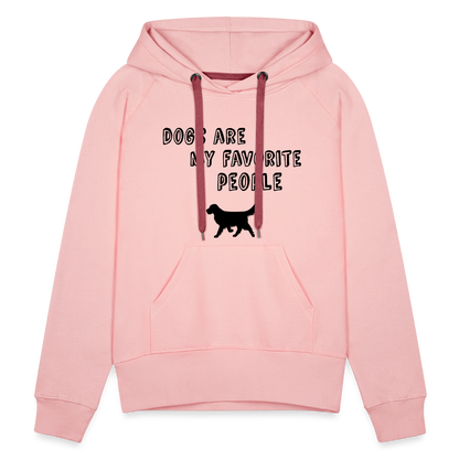 Frauen Premium Hoodie - Favorite Dog - Kristallrosa