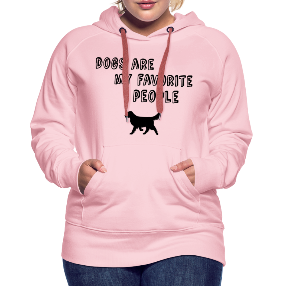 Frauen Premium Hoodie - Favorite Dog - Kristallrosa