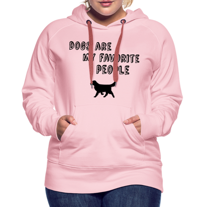 Frauen Premium Hoodie - Favorite Dog - Kristallrosa