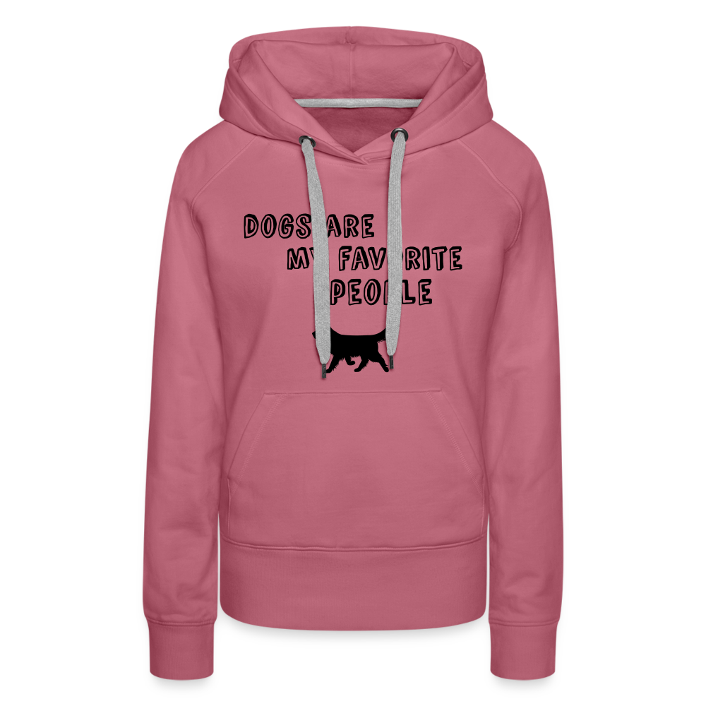 Frauen Premium Hoodie - Favorite Dog - Malve