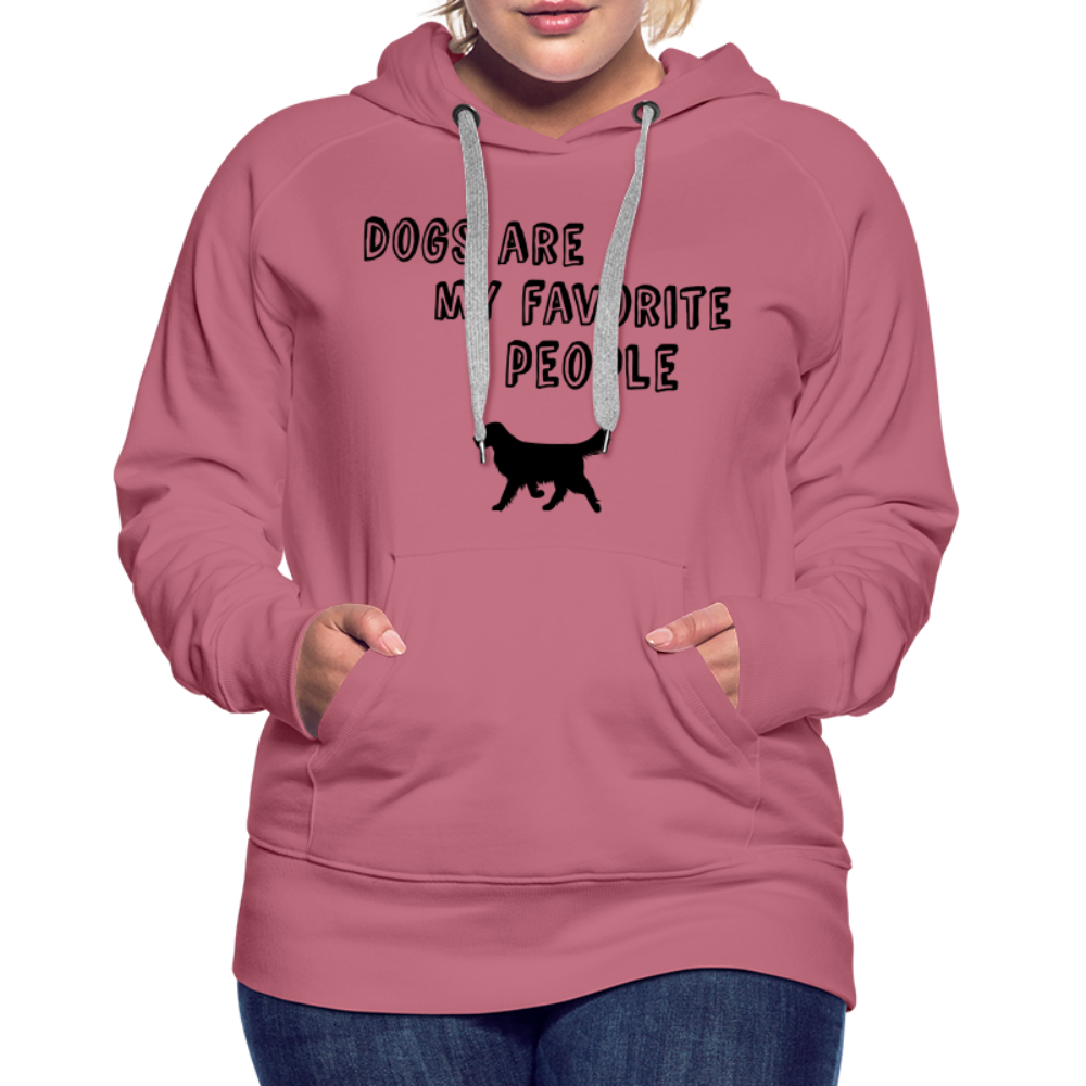 Frauen Premium Hoodie - Favorite Dog - Malve