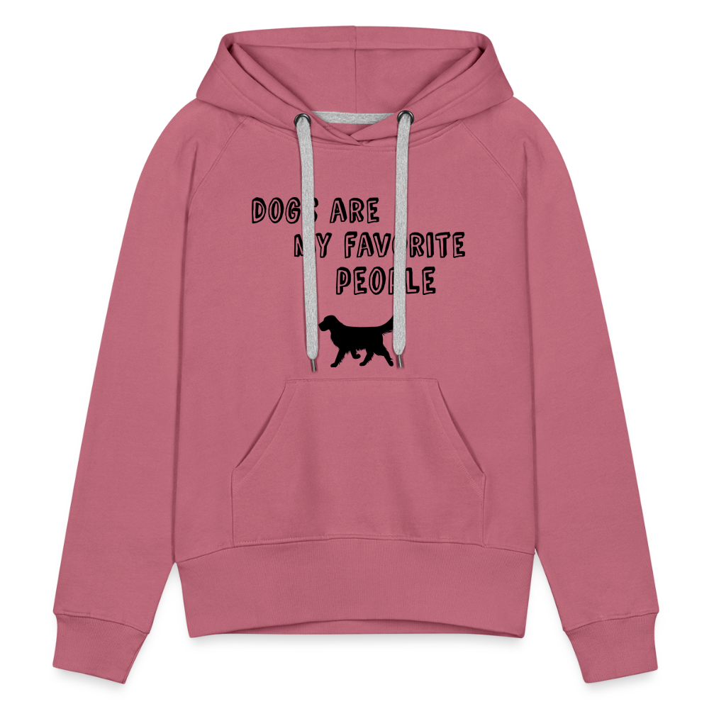 Frauen Premium Hoodie - Favorite Dog - Malve