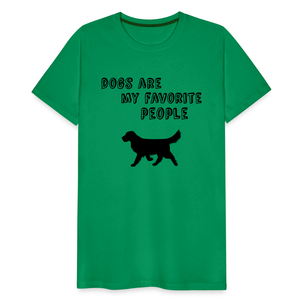 Männer Premium T-Shirt - Favorite Dog - Kelly Green