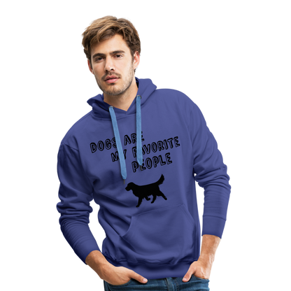 Men’s Premium Hoodie - Favorite Dog - Königsblau