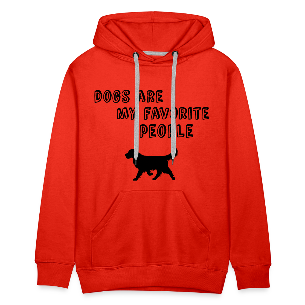 Men’s Premium Hoodie - Favorite Dog - Rot