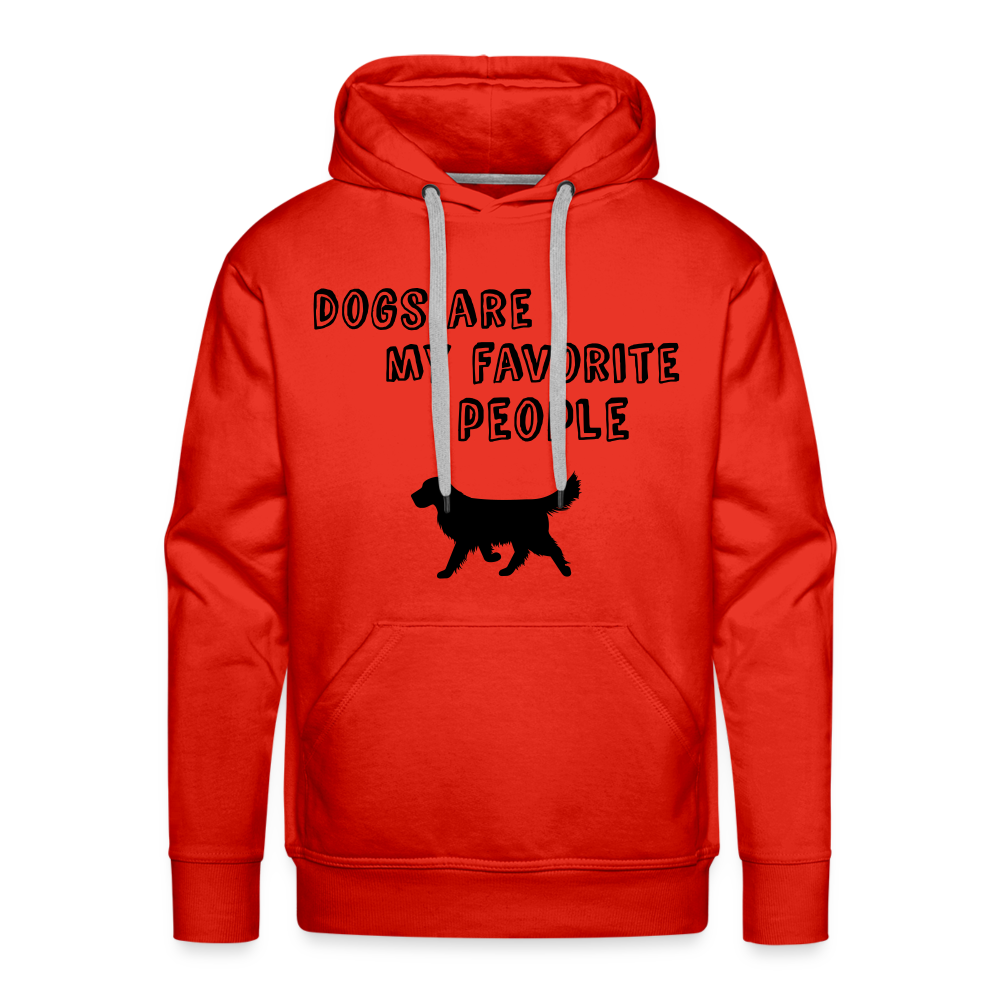 Men’s Premium Hoodie - Favorite Dog - Rot